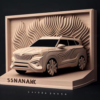 3D модель SsangYong Istana (STL)